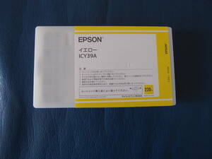 【使用済】EPSON 純正　ICY39A　空カートリッジです。