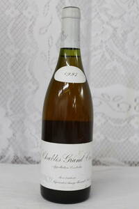 【0503B】(1224) Leroy Chablis Grand Cru 1997 未開栓 ルロワ シャブリ グランクリュ 750ml 13％ 現状品