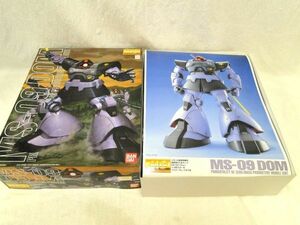 【内袋未開封/未組立】MS-09 DOM/ドム 1/100スケール MG/マスターグレード ジオン公国軍陸戦用量産型モビルスーツ /バンダイ/100サイズ