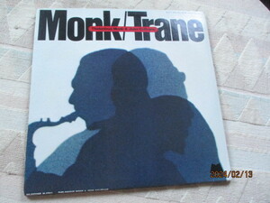 ２LP　US盤　　 Monk / Trane Thelonious ＆　Jone　Coltrane　モンク　＆　コルトレーン　　Milestone　M-47011　　試聴済