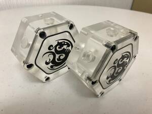 Bitspower Water Tank Hexagon 34 (Acrylic Version)　ビッツパワー　ヘキサゴンリザーバー　2個セット