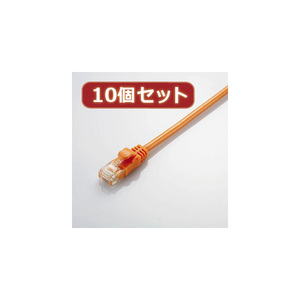 10個セット エレコム Gigabit やわらかLANケーブル(Cat6準拠) LD-GPY DR2X10