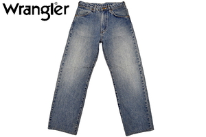 J8226★美品★Wrangler ラングラー M1701★ヴィンテージウォッシュ加工 赤耳 濃紺TABデニム ストレート ジーンズ W30