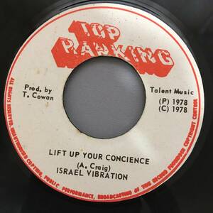 Israel Vibration / Lift Up Your Conscience - Dub Fashion　[Top Ranking]