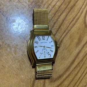 HAMILTON　ハミルトン　スモールセコンド　自動巻き　H274350　メンズ時計　腕時計 ゴールド