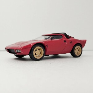 1/43 ランチア　ストラトス HF 1974年 〜 1975年 ラリー V6 イタリア車 Lancia stratos レッド 赤　ミニカー デルプラド 1円〜 050901