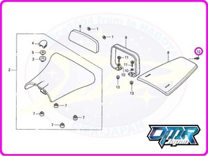 【新品】 ボルト (タンデムシート) NSR250R MC21