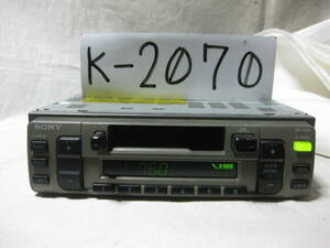 K-2070　SONY　ソニー　XR-1500　1Dサイズ　カセットデッキ　テープデッキ　故障品