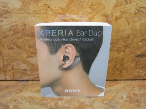 ◎【動作確認済み】SONY XPERIA Ear Duo XEA20・ブラック デュアルリスニング対応ワイヤレスヘッドセット イヤホン 訳あり◎Z1321