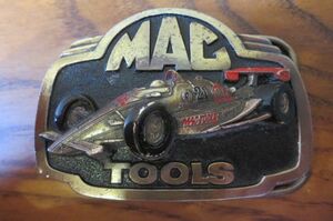 USA マックツールズ ビンテージ ベルト バックル MAC TOOLS