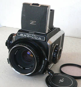 ★ ジャンク品 / ゼンザブロニカ ZENZA BRONICA Z 6x6 + NIKKOR-P 1:2.8 f=75mm ★