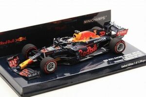 1/43 ミニチャンプス　レッドブル　ホンダ　RB16B　フェルスタッペン　優勝　モナコGP　2021　410210633　Verstappen　Monaco　Minichamps