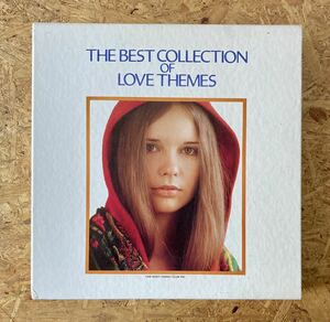 レコード 10枚ボックス THE BEST COLLECTION OF LOVE THEMES records 風と共に去りぬ ロミオとジュリエット エマニエル夫人 明日に架ける橋