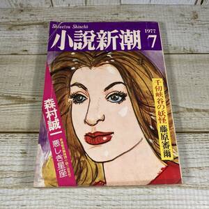 A0056 ■ 小説新潮　1977年 (昭和52年) 7月 ■ 第31巻　第7号 ■ 森村誠一/藤原審爾/篠山紀信/レトロ雑誌/希少　＊ジャンク【同梱不可】