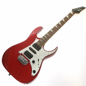 １円スタート Ibanez アイバニーズ エレキギター GRG150DX 楽器 弦楽器 音楽 器材 6弦 レッド ホワイト 動作未確認