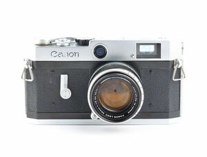 06935cmrk Canon P ポピュレール + CANON LENS 50mm F1.8 レンジファインダー 標準レンズ ライカ Lマウント