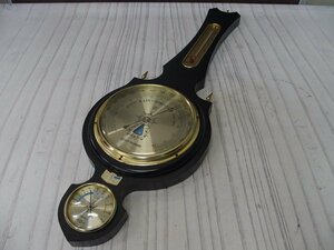 s001 M1 精密気象機器 バロメス FUJIYA fuji color barometer 天気予報計/気圧計/温度計/湿度計 中古 現状品　インテリア/壁飾り