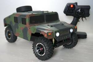 ■ＴＡＭＩＹＡ　タミヤ　ハンビー　２.４プロポセット　完成品