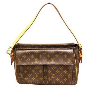 ルイ・ヴィトン LOUIS VUITTON ヴィバシテGM M51163 モノグラムキャンバス ショルダーバッグ レディース 中古