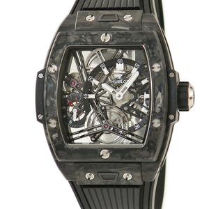 【3年保証】 ウブロ スピリットオブビッグバン トゥールビヨン 645.QN.1117.RX 未使用 スケルトン 限定 手巻き メンズ 腕時計