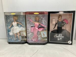  バービー　ドール　40th Anniversary Barbie 40周年記念　　マリリンモンロー　3個セット　未使用・保管品