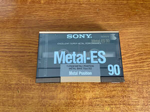 在庫9 カセットテープ SONY metal-es 1本 001069