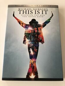 B26623　中古DVDセル版◆マイケル・ジャクソン THIS IS IT　デラックス・コレクターズ・エディション（2枚組）　　　