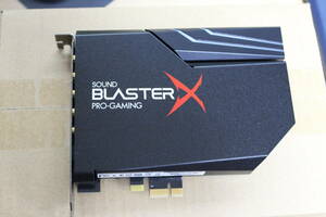 Creative Sound BlasterX AE-5 ブラック 最大32bit/384kHz ハイレゾ LED ゲーミング サウンドカード SBX