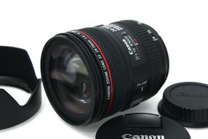 美品｜キヤノン EF24-70mmF4L IS USM CA01-M1481-2M1A Canon EFマウント 標準ズームレンズ 手ブレ補正 Lシリーズ