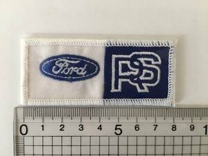 FORD RS刺繍ワッペン