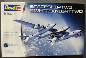 ドイツレベル 1/144スペースシップ2&ホワイトナイト2プラモデル Germany Revell SpaceShipTwo & White Knight Two Virgin Galactic中身新品