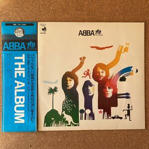 LP盤 帯有り(青帯) ☆ ABBA　THE ALBUM　DSP-5105　ビクター音楽産業