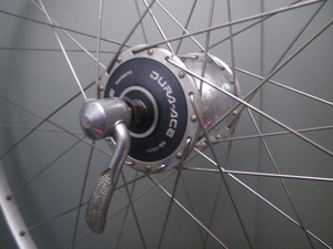 NJS　SHIMANO　DURA-ACE　HB-7600　36H　MAVIC　special sports　700C 前用　競輪　ピスト　シマノ　デュラエース　フロント　トラックハブ