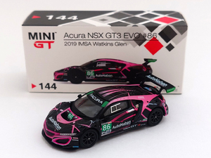 MINI GT 1/64 Acura NSX GT3 EVO #86 2019 IMSA ワトキンスグレン