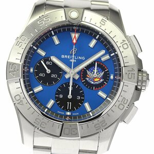 ブライトリング BREITLING AB0147 アベンジャー B01 クロノグラフ 44 ブルーインパルス 自動巻き メンズ 極美品 内箱・保証書付き_805063