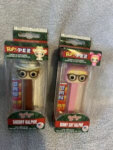 Funko Pop! Pez: A Christmas Story, Bunny Suit Ralphie, Sheriff Ralphie, Lot Of 2 海外 即決