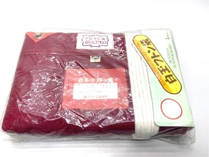 布団袋　収納　布団ケース　未使用　白玉フトン袋　Lサイズ　昭和レトロ　赤　ワインレッド 3085 06