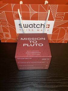 Omega × Swatch Pluto Ostrichオメガスウォッチ ムーンスウォッチ オーストリッチ プルート 【一部店舗限定販売品】