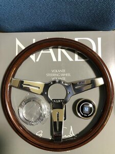 ★送料無料　ナルディ NARDI ステアリング N340 340 WOOD/POLスポーク 正規品 刻印有り 在庫有り