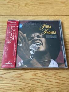 SOMETHING GOOD THE MUSCLE SHOALS SESSIONS / IRMA THOMAS アーマ・トーマス / 国内盤 帯付 見本盤