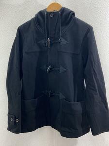 BEAUTY&YOUTH UNITED ARROWS◆ダッフルコート/L/ウール/BLK/無地/1225-139-6040