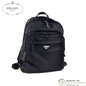 プラダ （PRADA） Re-Nylon サフィアーノ バックパック リュック 2VZ048 NERO メンズ（新品同様）中古