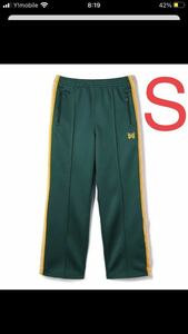 新品 LHP BEAVER別注 NEEDLES ニードルズ ニードルス ストレート TRACK PANTトラックパンツ ジャージ イエロー グリーン ネペンテス