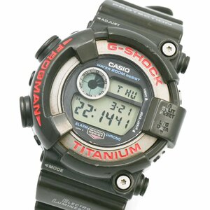 1円 稼働 CASIO カシオ G-SHOCK Gショック DW-8200 FROGMAN フロッグマン エアーダイバーズ チタン QZ メンズ 腕時計 240220240326