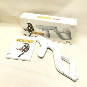 ★Nintendo 任天堂 Wii リンクのボウガントレーニング Wiiザッパー リモコン アクセサリ ゲーム おもちゃ 玩具 現状品★K01904