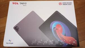 TCL TAB10 Gen2 Wi-Fiモデル　Android13　開封済み未使用品　動作テストのみ　画面保護ガラス貼り付け済み　純正ケース付属