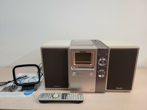 Panasonic パナソニック SA-PM770SD CDチェンジャー システムコンポ 2007年製 CD/MDコンポ ミニコンポ