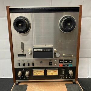 E505-O49-26 TEAC ティアック オープンリール ステレオテープデッキ A-6100/オーディオ 音響機器/通電OK ⑤