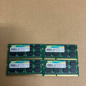 L167 SP ノートPCメモリ 8GB DDR3-1600 4枚