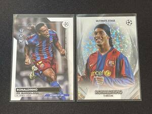 Ronaldinho（ロナウジーニョ）【2023-24 Topps UEFA Club Competitions】2枚セット